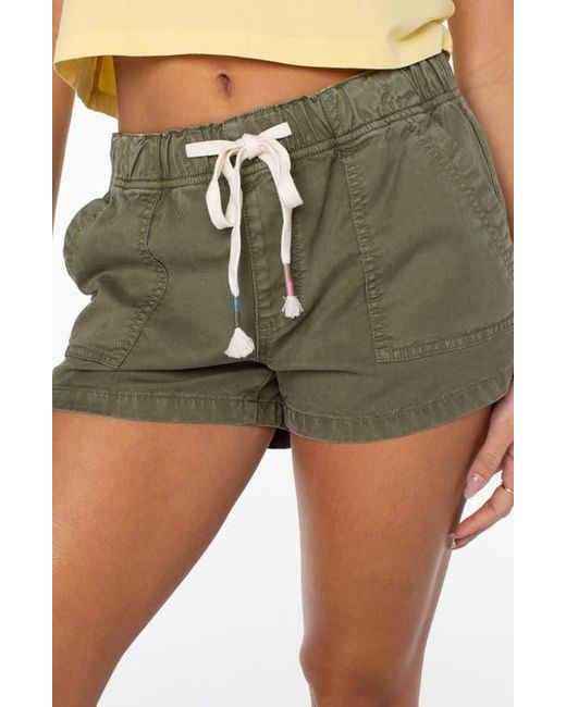 Roxy Green Lil Trooper Drawstring Shorts