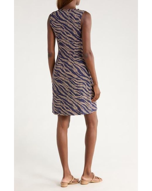 Tommy Bahama Multicolor Darcy Zebra Bay Sleeveless Shift