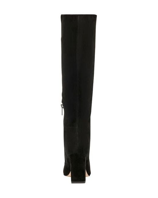 Marc Fisher Black Yarli Knee High Boot