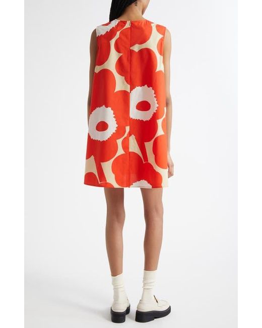 25SS■marimekko■Sopiva Unikko コットンリネンツイルドレス Sopiva Unikko Dress | Marimekko