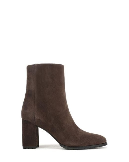 Vince Brown Elora Lugged Plain Toe Bootie