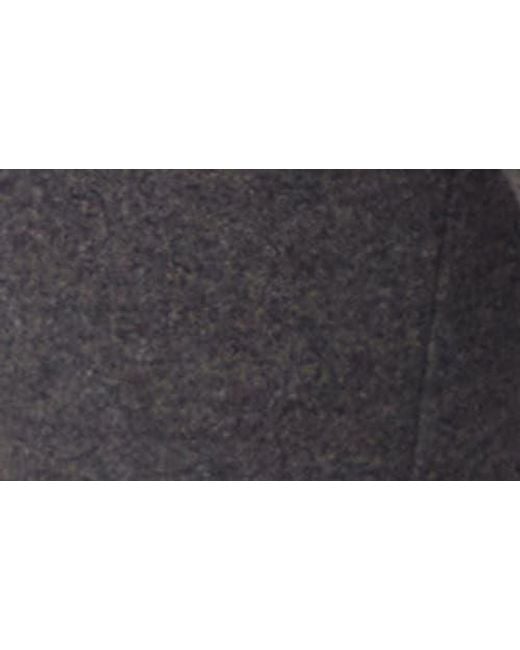 Bugatchi Blue Flat Front Wool & Cotton Blend Chino Pants for men