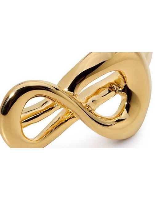 Monica Vinader Metallic Infinity Ring