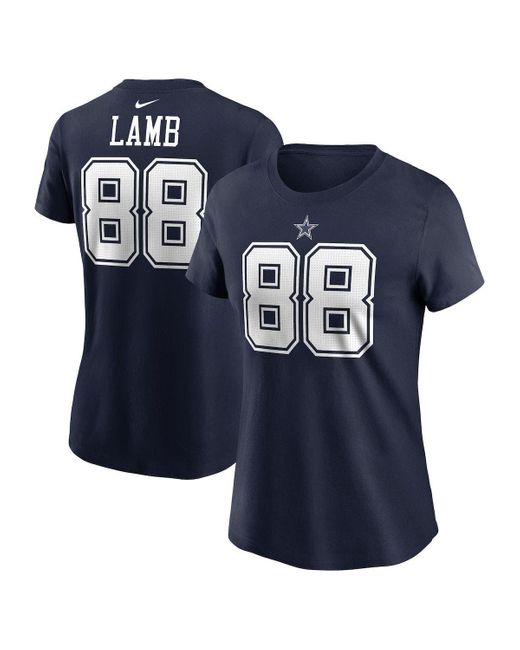 CeeDee Lamb Dallas Cowboys Nike Player Name & Number T-Shirt