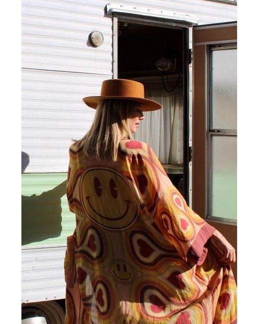 Henelle Metallic Duster Robe