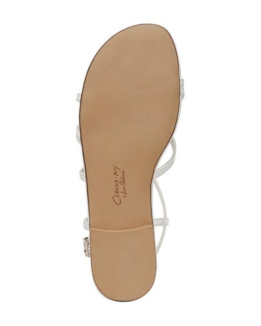 Circus by Sam Edelman White Rebecca Ankle Strap Sandal