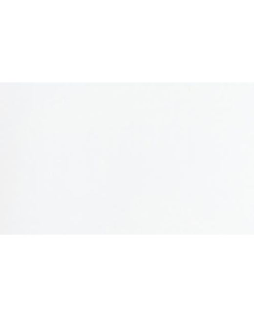 Max Mara White Fiuggi Stretch Wool Canvas Minidress