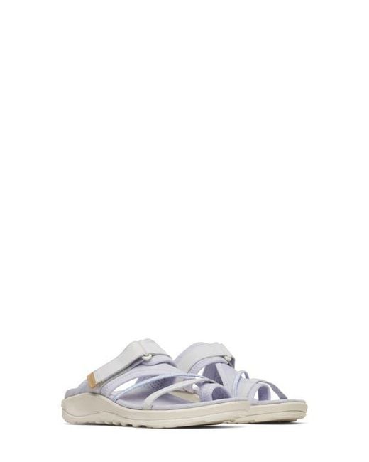 Merrell White Terran 4 Toe Loop Sandal