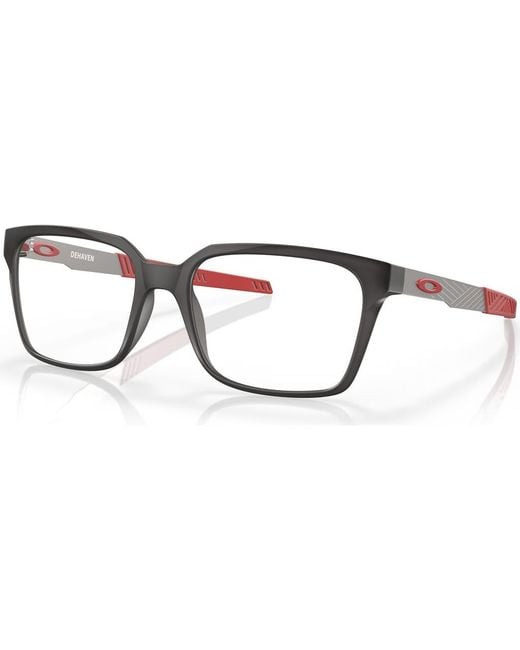 Oakley Brown 53Mm Rectangle Optical Glasses for men