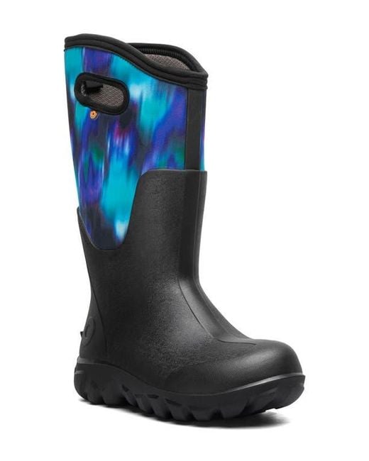 Bogs Blue Classic Seamless Tall Rain Boot