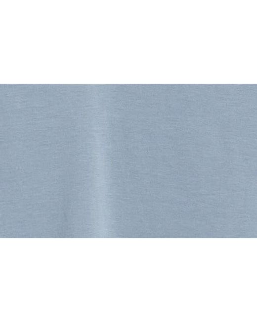 Robert Barakett Blue Georgia Solid Pima Cotton Polo for men