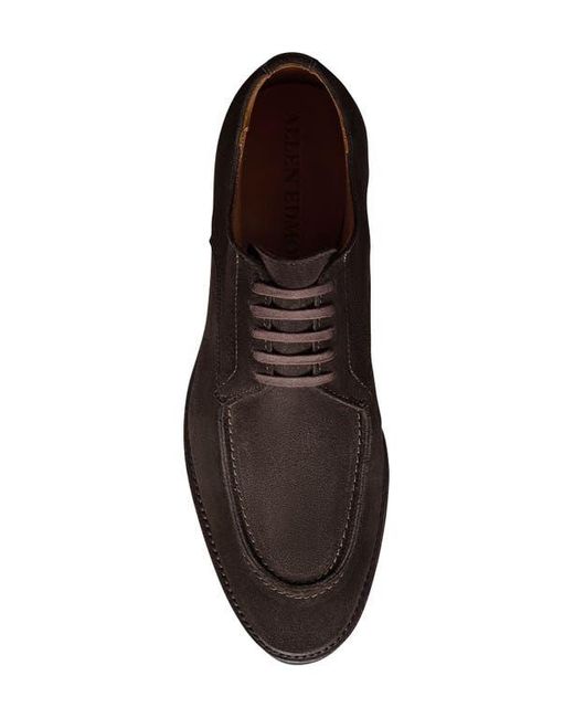 Allen Edmonds Brown Rivington Suede Moc Toe Derby for men