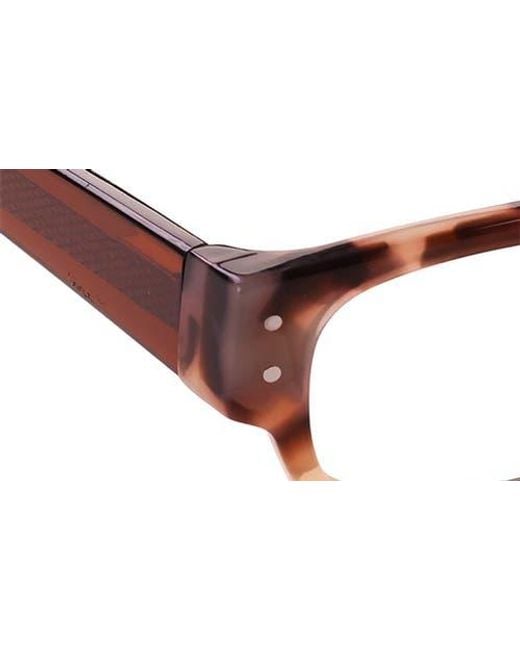 Eyebobs Brown Head 49Mm Rectangular Reading Glasses