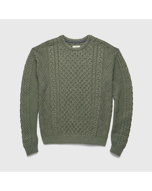 Surfside Supply Green Eddie Knit Sweater for men