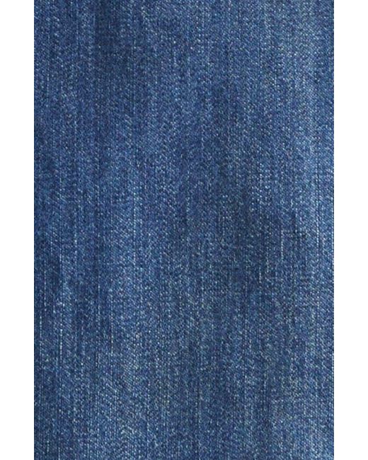 Visvim Blue Distressed Denim Down Chore Jacket for men
