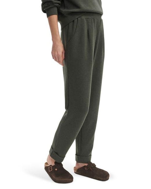 Varley Black The Rolled Cuff 25-Inch Pants