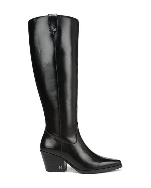 Sam Edelman Black Woods Knee High Boot