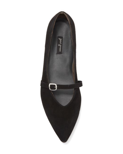 Paul Green Black Tootsie Pointed Toe Mary Jane Loafer