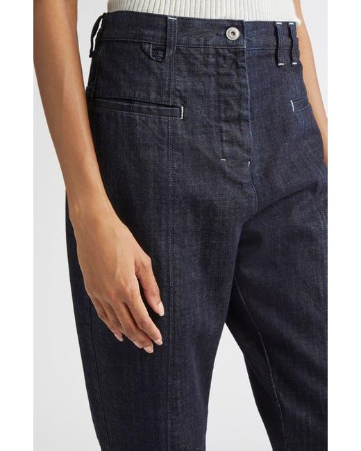 Jacquemus Le De-Nîmes Norma Straight Leg Jeans in Blue | Lyst