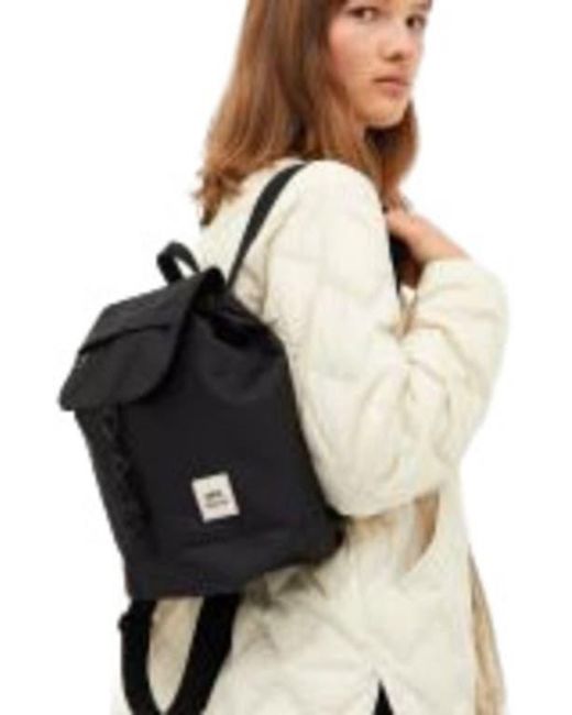 Lefrik Black Kaut Mini Backpack