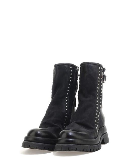 A.s.98 Black Duke Stud Trim Boot