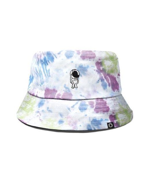 Alix Blue Astronaut Cotton Bucket Hat for men