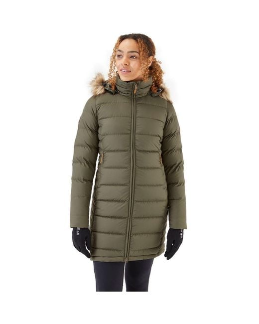 Rab Green Deep Cover Parka