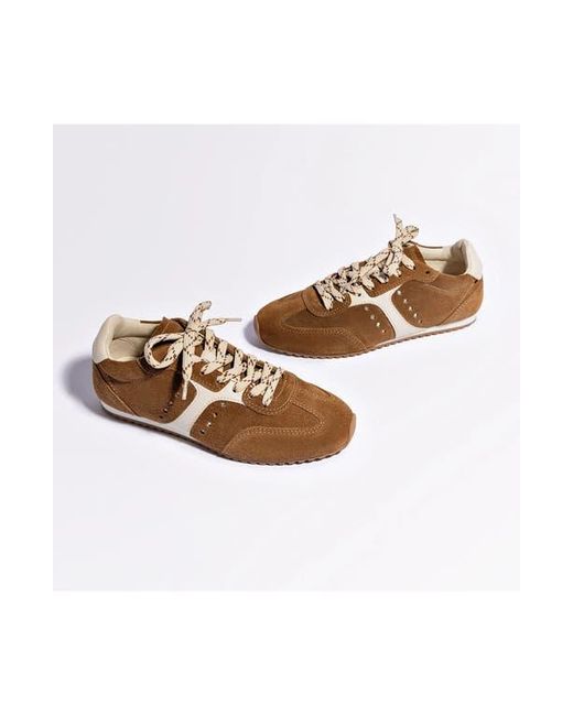 Larroude Brown Stella Sneaker