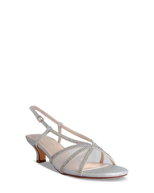 Touch Ups White Erin Slingback Sandal