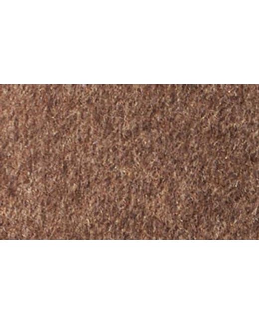 Belle & Bloom Brown Right There Side Tie Wool Blend Coat