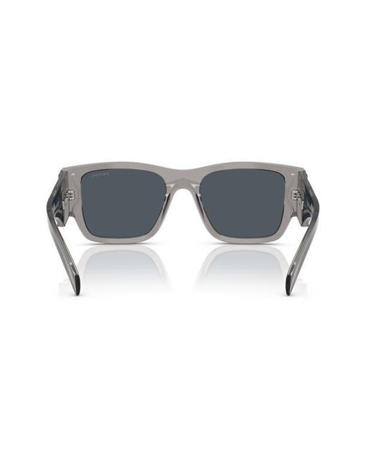 Prada Gray 54Mm Square Sunglasses for men