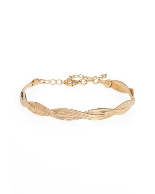 Child Of Wild White Aureline Braided Bracelet