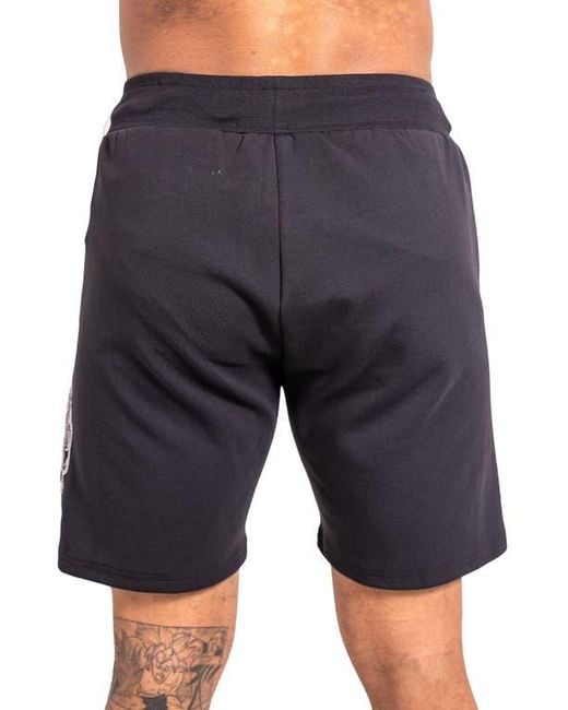 Maceoo Blue Skull 80 Drawstring Shorts for men