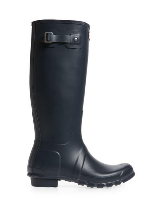 Hunter Blue Original Tall Waterproof Rain Boot