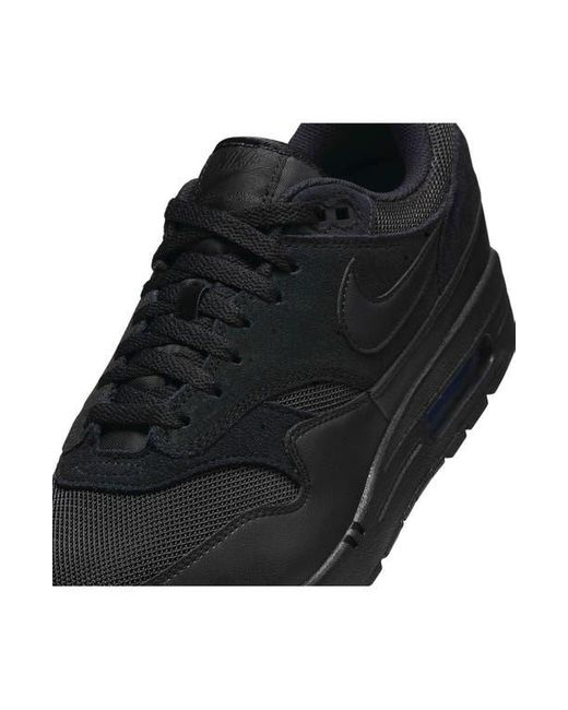 Nike Black Air Max 1 Essential Sneaker for men