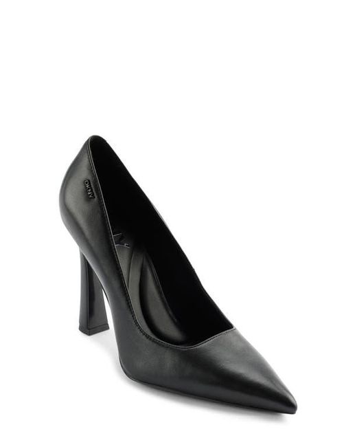 DKNY Black Cintha Pointed Toe Pump