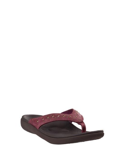 Revitalign Brown Yumi Fresca Flip Flop