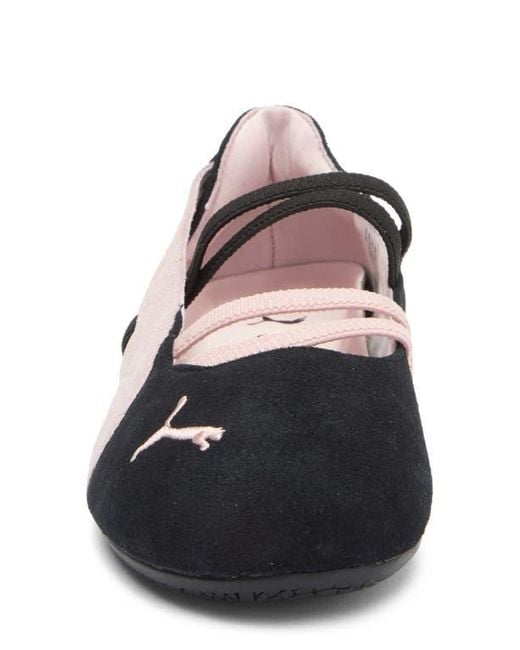 PUMA White Speedcat Ballet Sneaker
