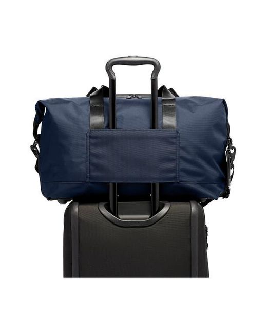 Tumi Blue Alpha 3 Double Expansion Satchel for men