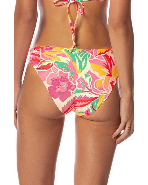 Maaji Pink Dream Garden Sublimity Reversible Bikini Bottoms