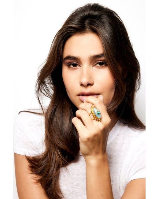 Sylvia Toledano Metallic Third Eye Ring