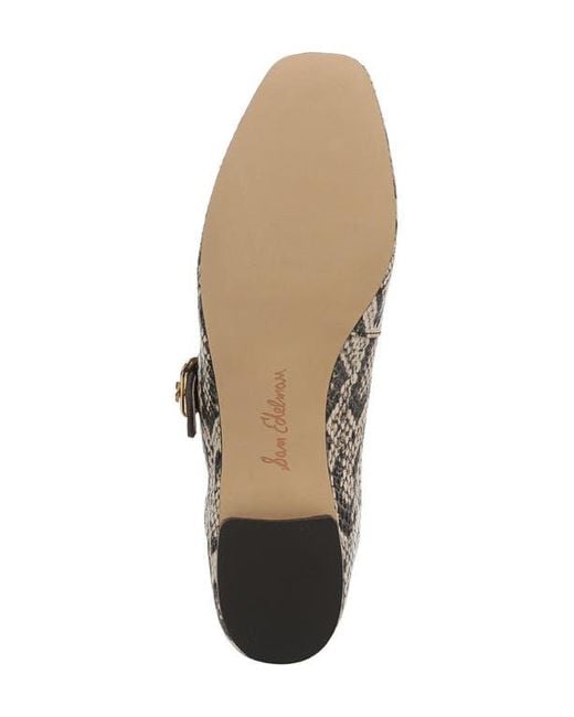 Sam Edelman Brown Michaela Mary Jane Flat