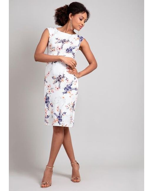 Alie Street London White Pippa Shift Dress