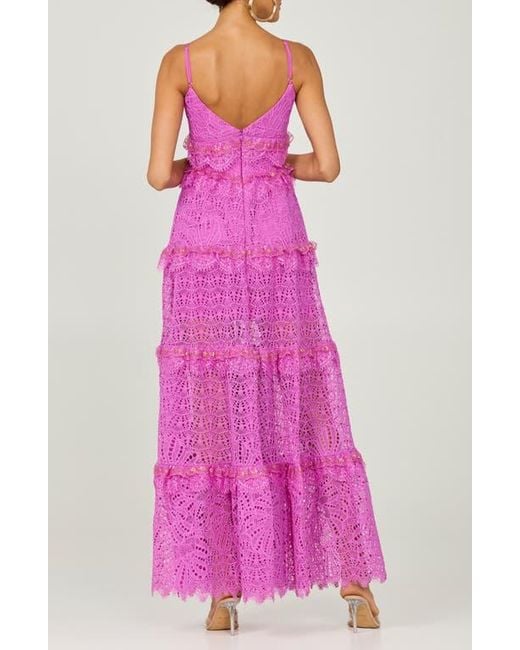 HELSI Pink Frederica Lace Dress