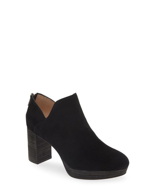 Pelle Moda Black Lesia Platform Bootie
