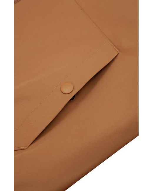 Rokka&Rolla Brown Classic Full Zip Bomber Jacket for men