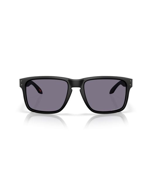 Oakley Gray Prizm Everyday 61Mm Rectangular Sunglasses for men