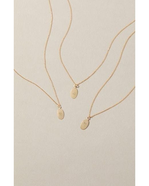 SET & STONES Metallic Zodiac Horoscope Pendant Necklace