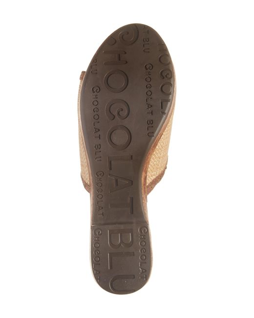 Chocolat Blu Brown Guro Platform Sandal