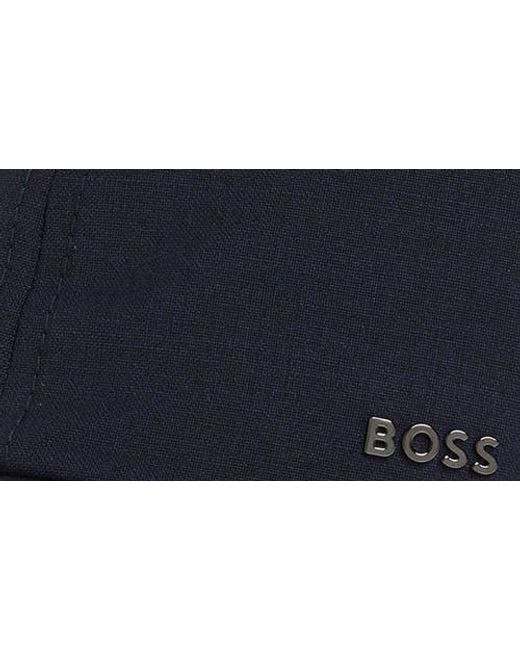Boss Blue Zed Performance Virgin Wool Blend Baseball Cap for men